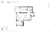 2 Bed 1 Bath (P Plan)